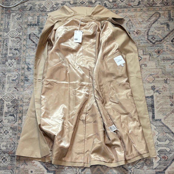 & Other Stories Tan Car Coat - Picture 6 of 6